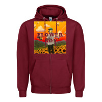 Burgundy TYLER, THE CREATOR Zipper Hoodie - artisFamous