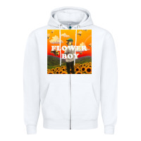 White TYLER, THE CREATOR Zipper Hoodie - artisFamous