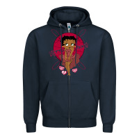 Black Betty Boop Zipper Hoodie | Teevron