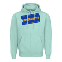 Seafoam blockbuster ticket Zipper Hoodie - artisFamous