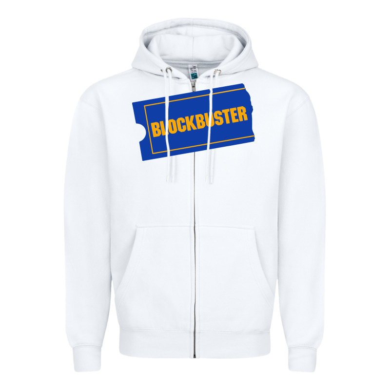 Blockbuster Ticket Zipper Hoodie by artisFamous | Teevron