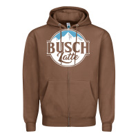 Chestnut busch latte Zipper Hoodie - artisFamous