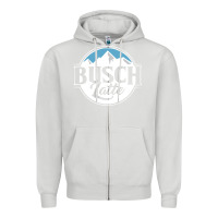Dove Grey busch latte Zipper Hoodie - artisFamous