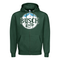 Busch Latte Zipper Hoodie | Teevron