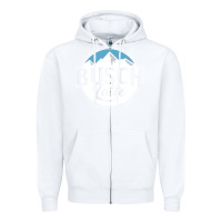 White busch latte Zipper Hoodie - artisFamous