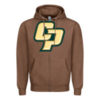 Chestnut Cal Poly CP Zipper Hoodie - artisFamous