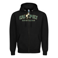 Black cal poly mustangs Zipper Hoodie - artisFamous