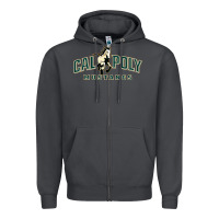 Smoke cal poly mustangs Zipper Hoodie - artisFamous