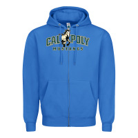 True Royal cal poly mustangs Zipper Hoodie - artisFamous