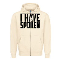 Sandshell this is the way spoken Zipper Hoodie - artisFamous