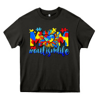 Asphalt Mom Autism life Heavy Core Tee - CowGirlArtShop