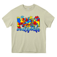 Mossy Mom Autism life Heavy Core Tee - CowGirlArtShop