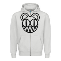 Dove Grey radioheat  png Zipper Hoodie - artisFamous