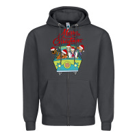 Smoke Scooby Doo merry christmas Zipper Hoodie - artisFamous