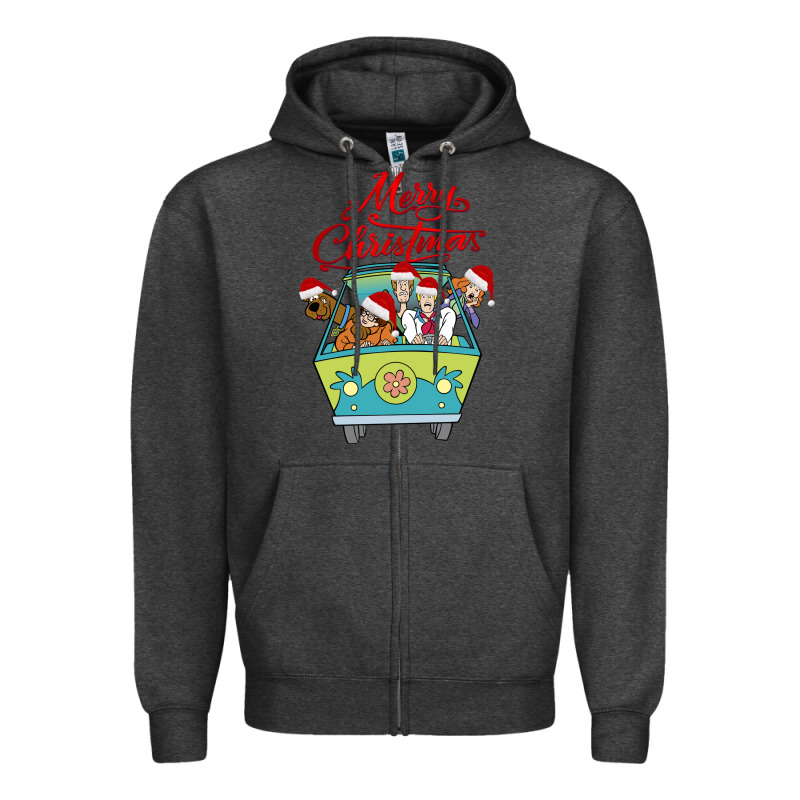 Scooby Doo Merry Christmas Zipper Hoodie by artisFamous | Teevron