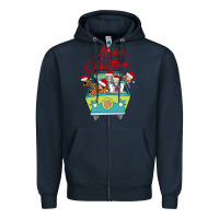Navy Scooby Doo merry christmas Zipper Hoodie - artisFamous