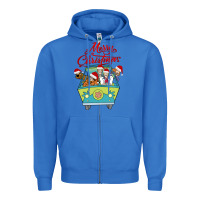 True Royal Scooby Doo merry christmas Zipper Hoodie - artisFamous
