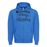 True Royal merry christmas Zipper Hoodie - artisFamous