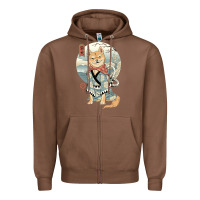Chestnut shiba inu dog japan Zipper Hoodie - artisFamous