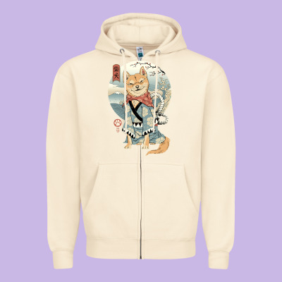 Shiba Inu Dog Japan Zipper Hoodie Designed By Artisfamous