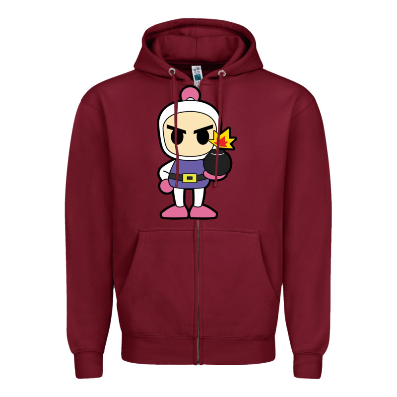 Bomberman Zipper Hoodie by artisFamous | Teevron