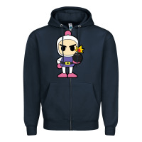 Navy bomberman Zipper Hoodie - artisFamous