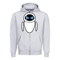Heather Grey eve Zipper Hoodie - artisFamous