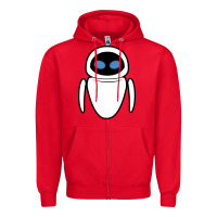 Red eve Zipper Hoodie - artisFamous