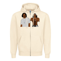 Sandshell outkast Zipper Hoodie - artisFamous