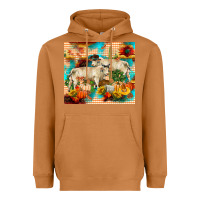 Meerkat fall charolais bulls Heavyweight Hoodie - RanaPortraitStore