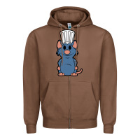 Chestnut ratatouille remy Zipper Hoodie - artisFamous