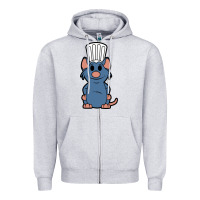 Heather Grey ratatouille remy Zipper Hoodie - artisFamous