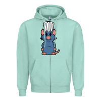 Seafoam ratatouille remy Zipper Hoodie - artisFamous