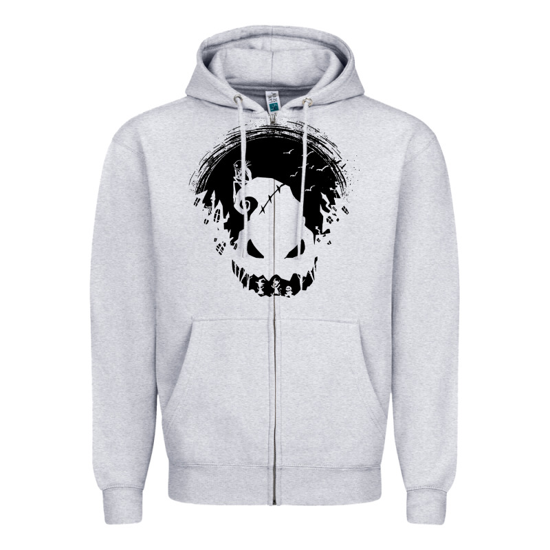 Jacks Nightmare Zipper Hoodie by artisFamous | Teevron