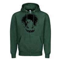 Sports Green jacks nightmare Zipper Hoodie - artisFamous