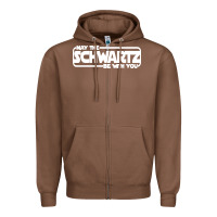 Chestnut may the schwartz be with you Zipper Hoodie - artisFamous