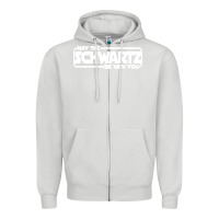 Dove Grey may the schwartz be with you Zipper Hoodie - artisFamous
