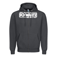 Smoke may the schwartz be with you Zipper Hoodie - artisFamous