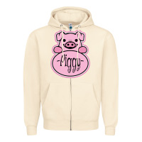 Sandshell pig piggy costume Zipper Hoodie - artisFamous