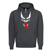 Smoke VENOM THE MOVIE Zipper Hoodie - artisFamous