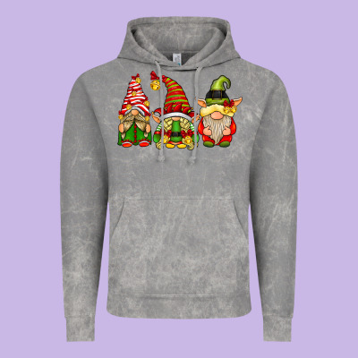 Elf Gnomes Vintage Hoodie Designed By Cowhidedigitalart