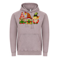 Vintage Zinc Elf Gnomes Vintage Hoodie - CowhideDigitalArt