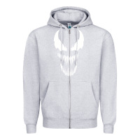 Heather Grey VENOM THE MOVIE Zipper Hoodie - artisFamous