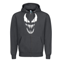 Smoke VENOM THE MOVIE Zipper Hoodie - artisFamous