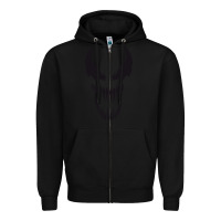 Black VENOM THE MOVIE Zipper Hoodie - artisFamous