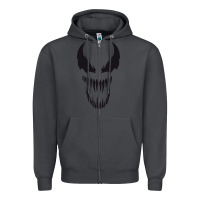 Smoke VENOM THE MOVIE Zipper Hoodie - artisFamous