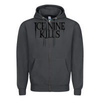 Smoke ICE NINE KILLS Zipper Hoodie - artisFamous