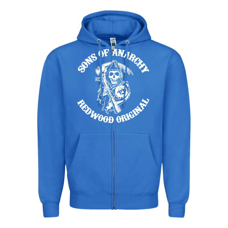 Sons Of Anarchy Zipper Hoodie by artisFamous | Teevron