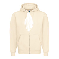 Sandshell sheet ghost Zipper Hoodie - artisFamous
