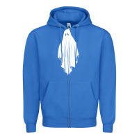 True Royal sheet ghost Zipper Hoodie - artisFamous